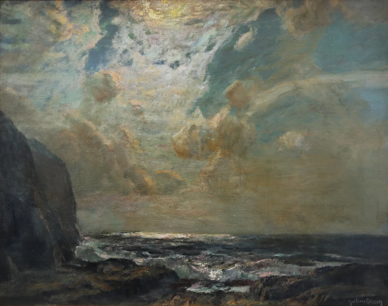 Moonlit Sky by Albert Julius Olsson